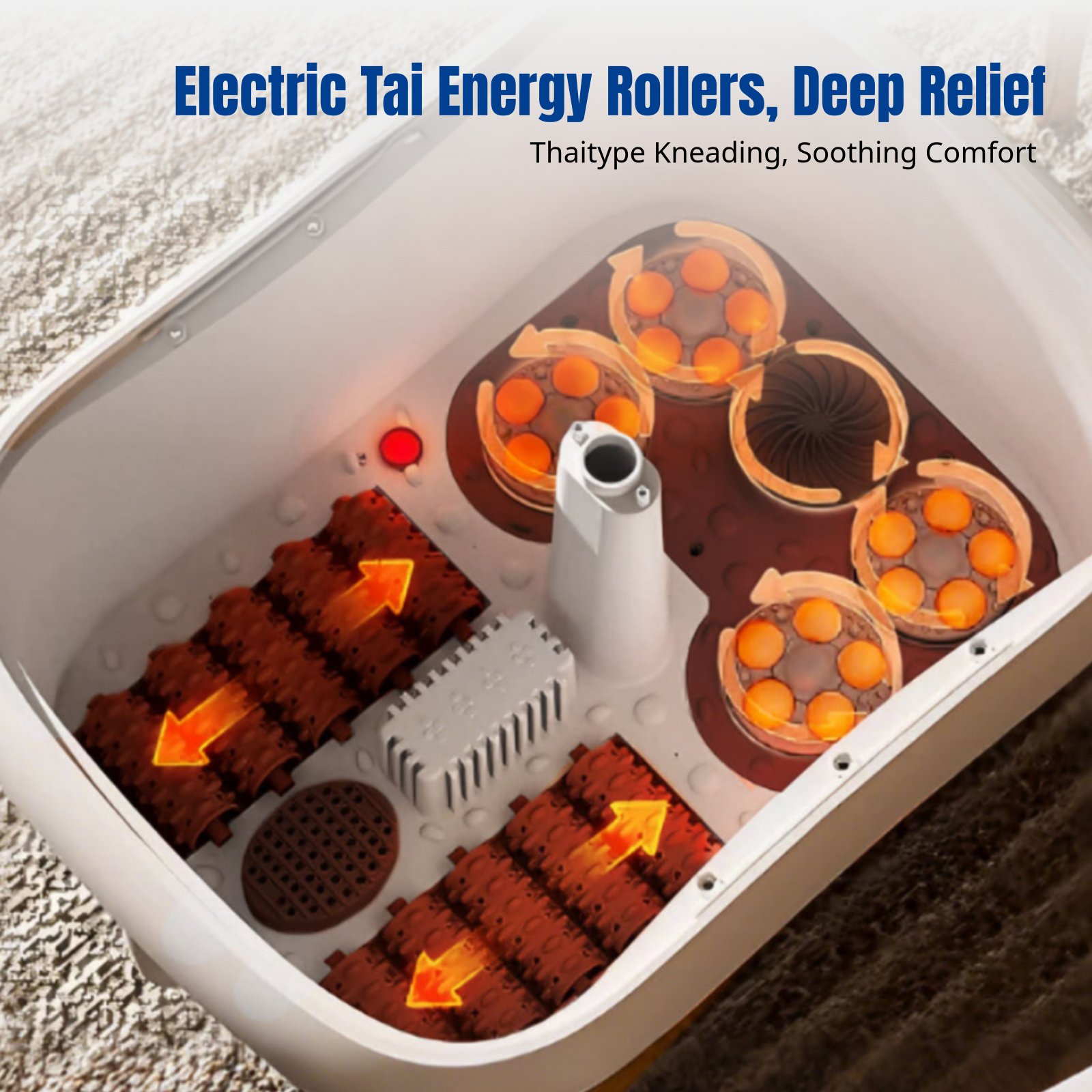 Wellness Spa And Massage - Foot Spa Bath for Two Users,