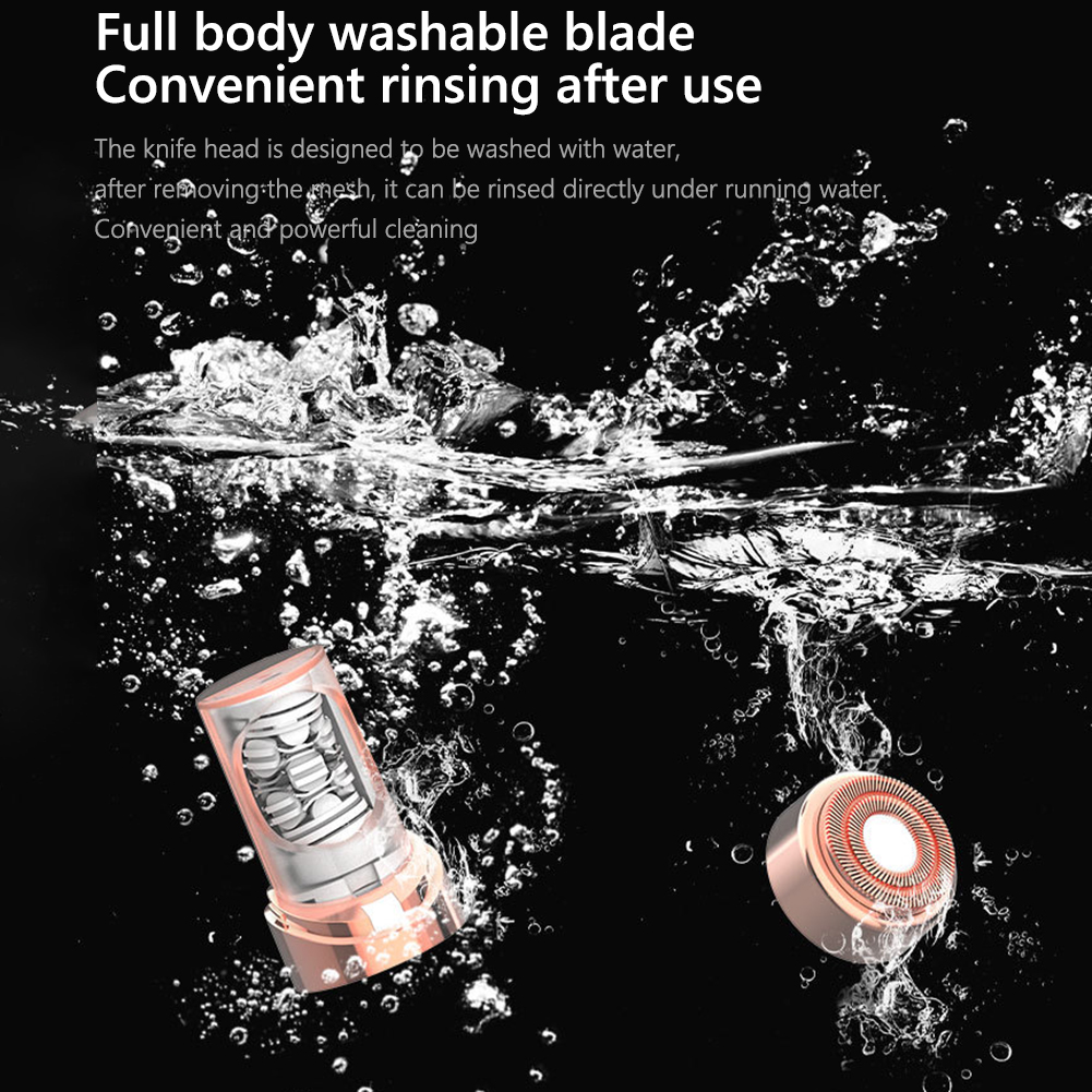 Epilator Wireless - Electric Women Facial Epilator USB Rechargeable