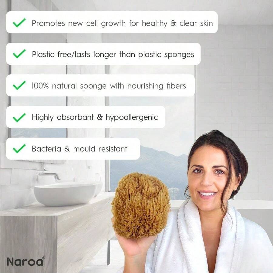 【New style】Naroa Exfoliating N - Body Loofah Natural recensione e prezzo