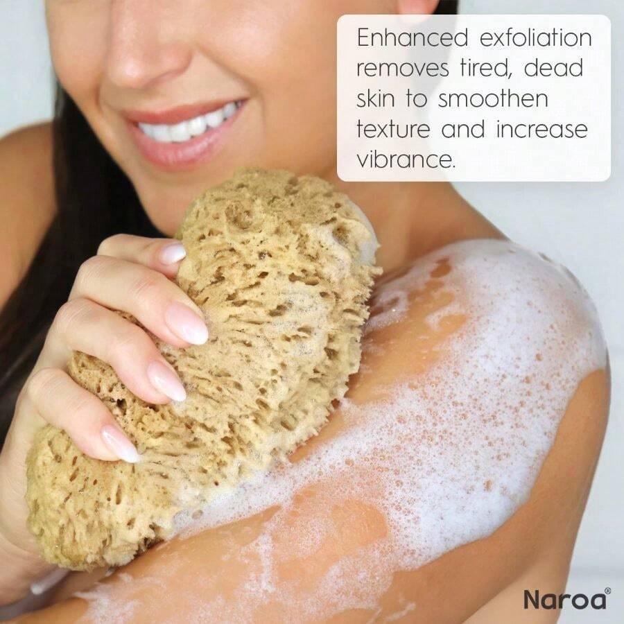 【New style】Naroa Exfoliating N - Body Loofah Natural recensione e prezzo