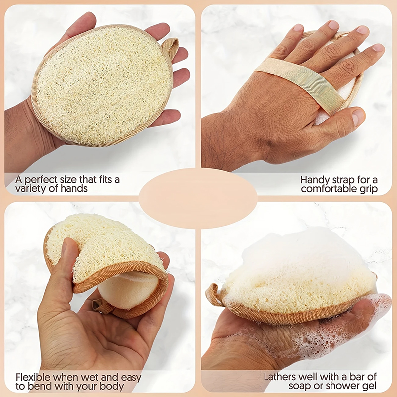 Natural Loofah Body Scrubber B - Body Loofah Natural recensione e prezzo