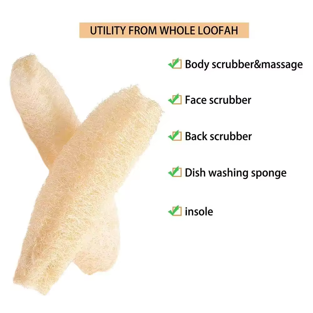 Natural Loofah Sponge Multi-pu - Body Loofah Natural recensione e prezzo