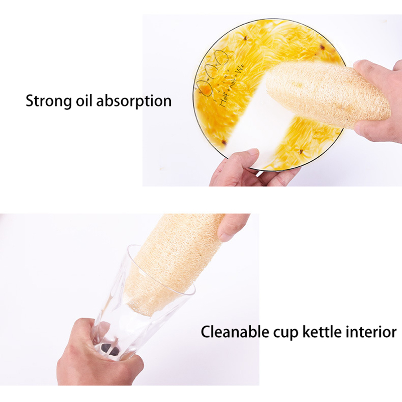 Natural Loofah Sponge For Dish - Body Loofah Natural recensione e prezzo