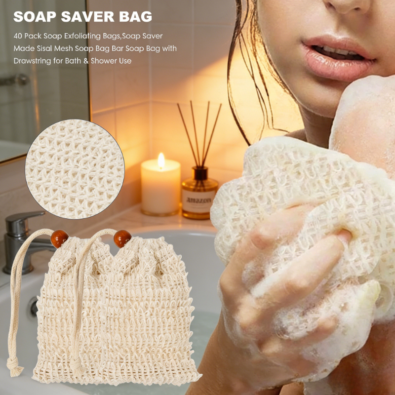 5-50Pcs Natural Sisal Soap Sav - Body Loofah Natural recensione e prezzo