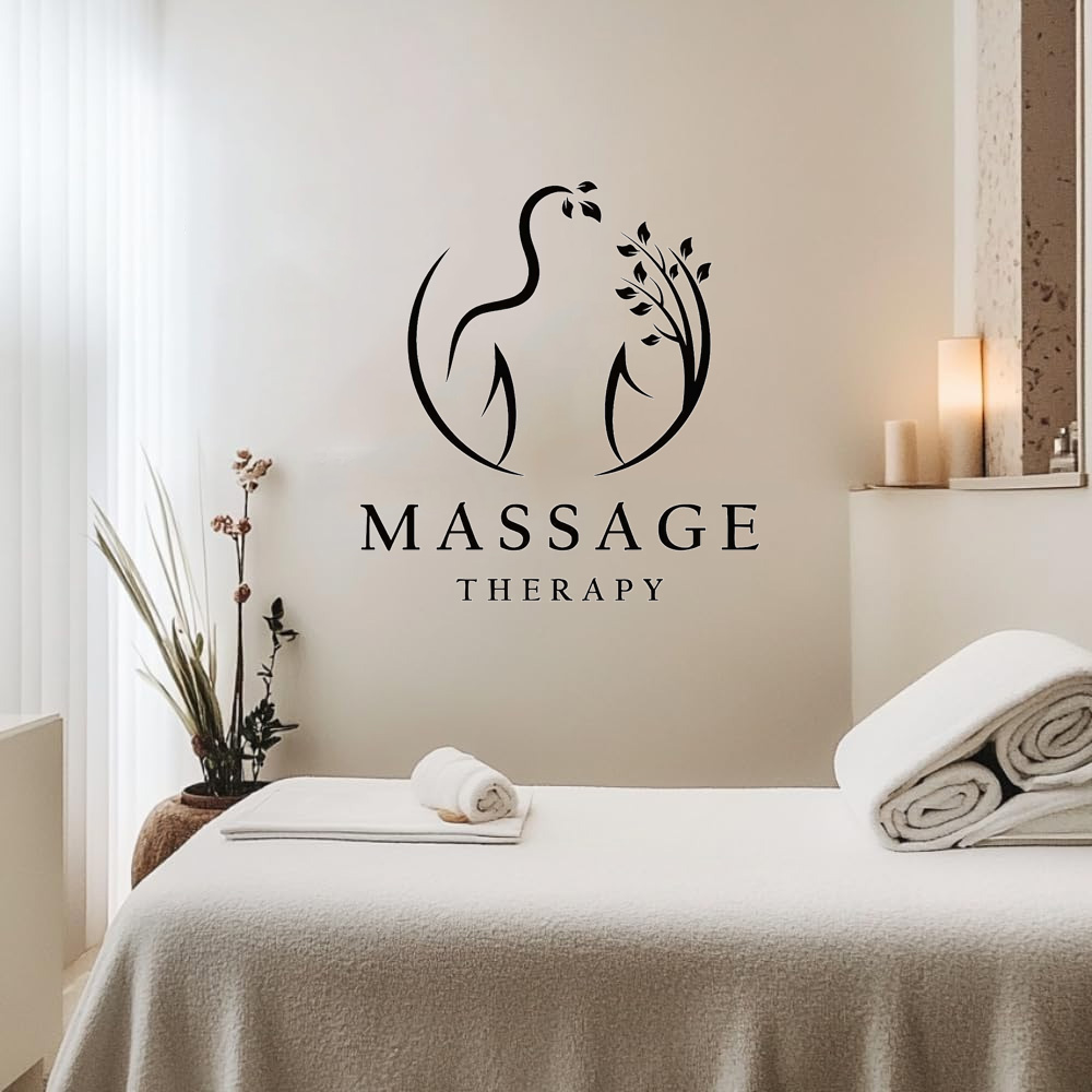 Massage Therapy Vinyl Wall Dec - Wellness Spa And Massage recensione e prezzo