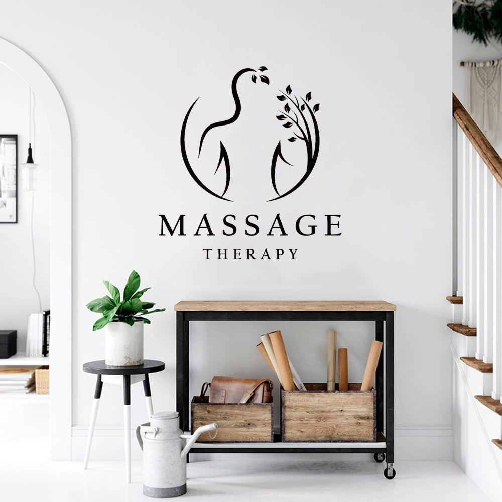 Massage Therapy Vinyl Wall Dec - Wellness Spa And Massage recensione e prezzo