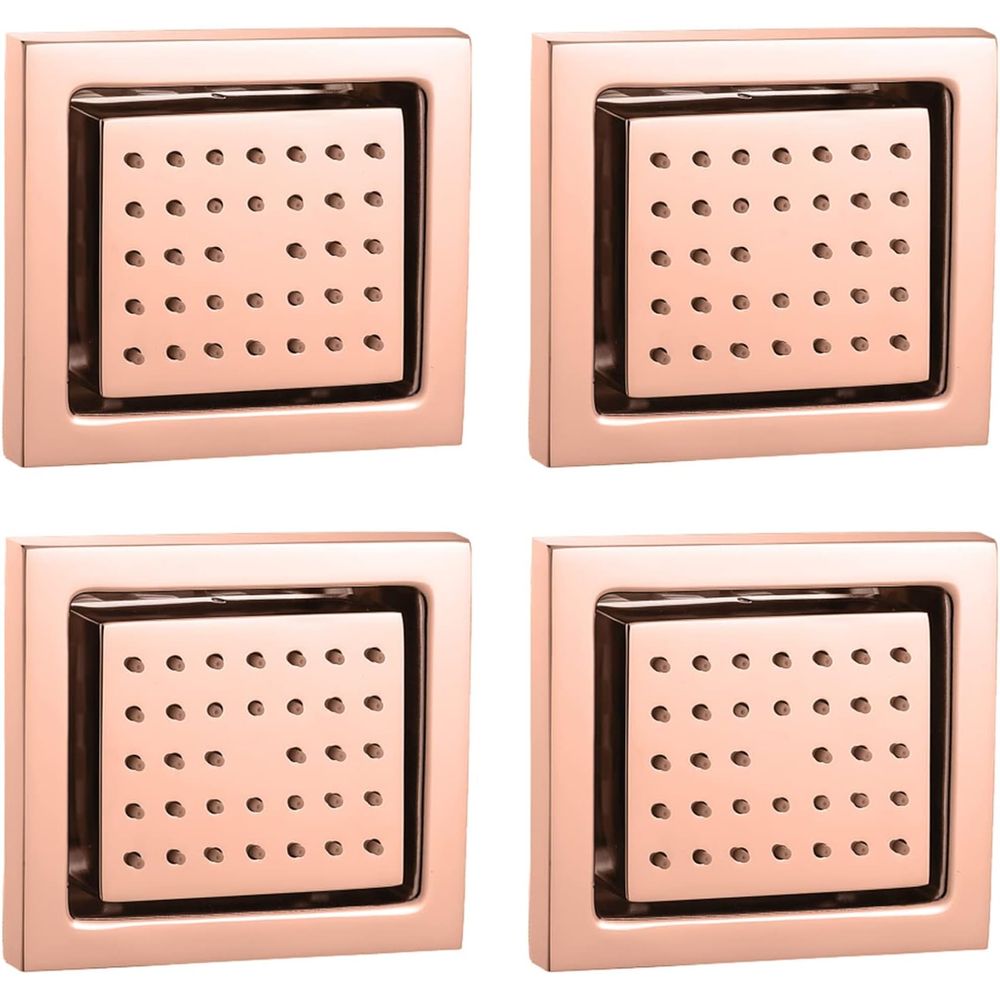 4-Piece Solid Brass Square Sho - Spa & Wellness Center Hotel Solverde recensione e prezzo