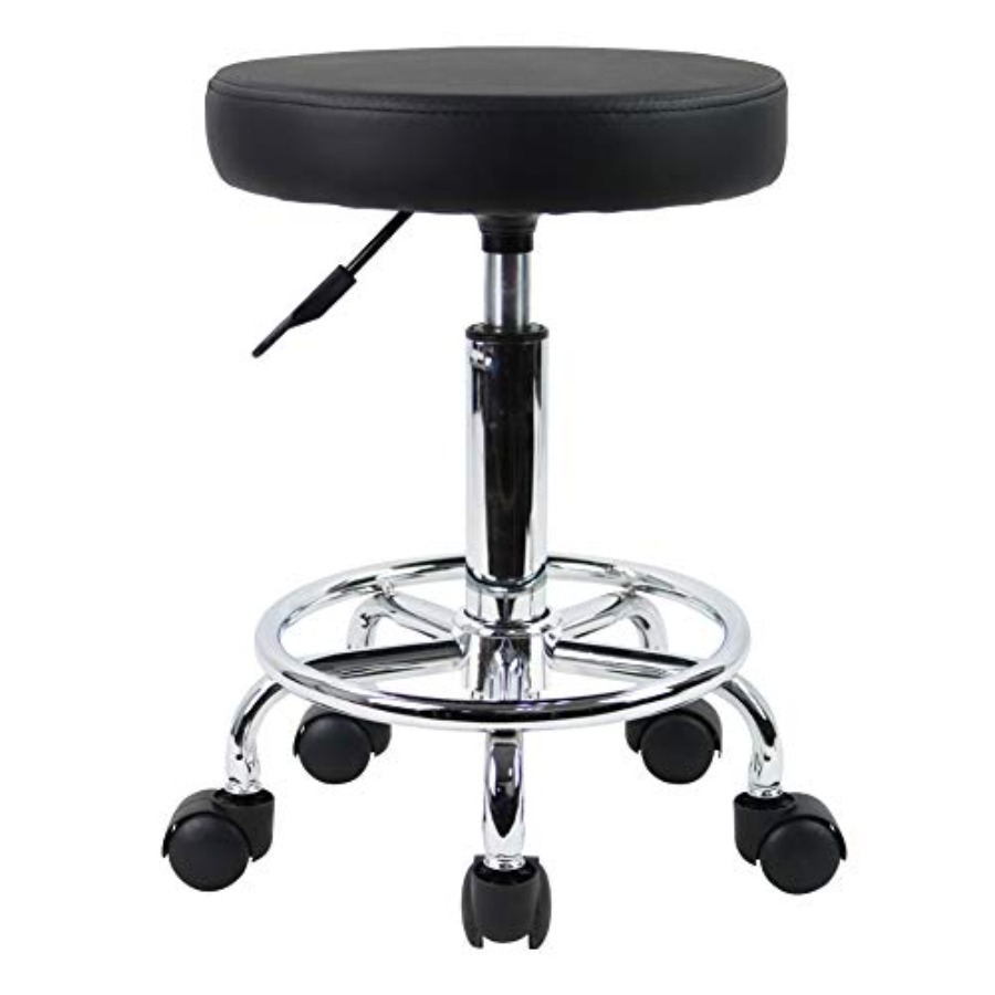 PU Leather Round Rolling Stool - Spa & Wellness Center Hotel Solverde recensione e prezzo