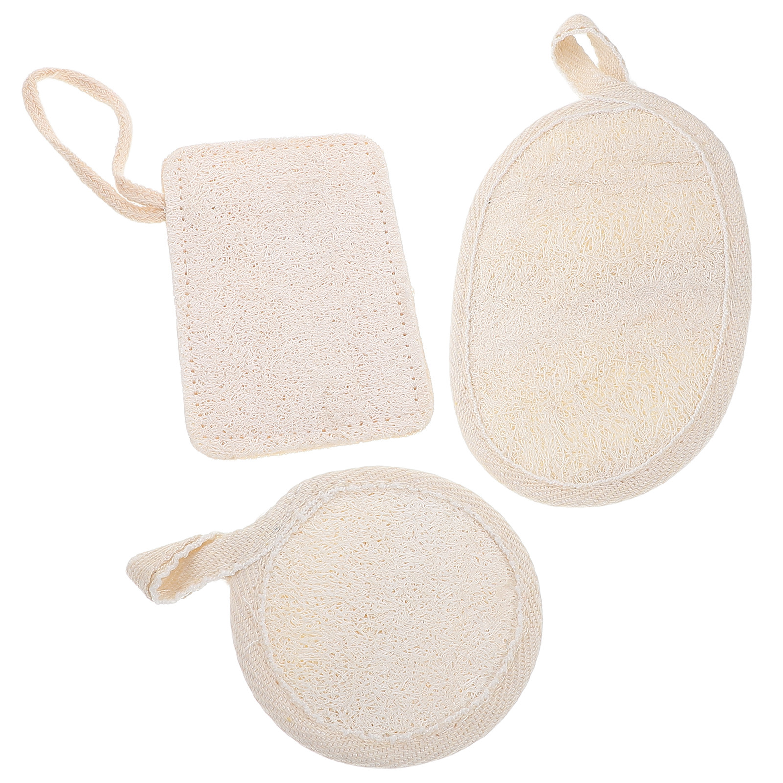 3Pcs Natural Loofah Exfoliatin - Body Loofah Natural recensione e prezzo