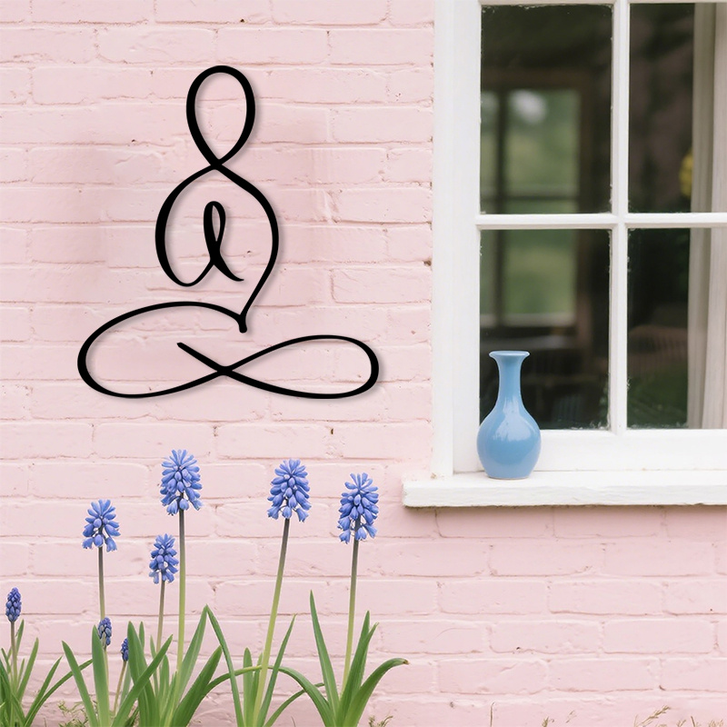 1pc Metal Wall Art for Wellnes - Spa Wellness Yoga recensione e prezzo